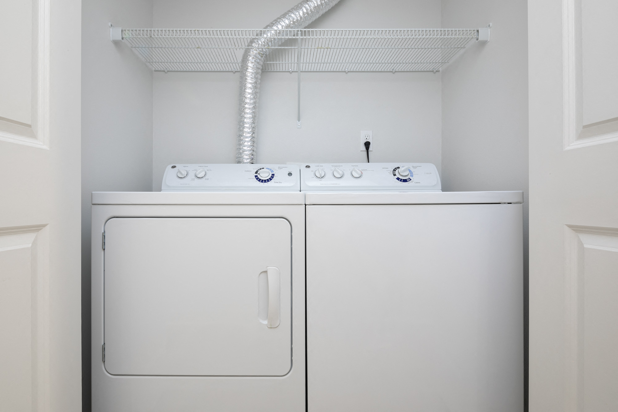Full-Sized Washer and Dryer